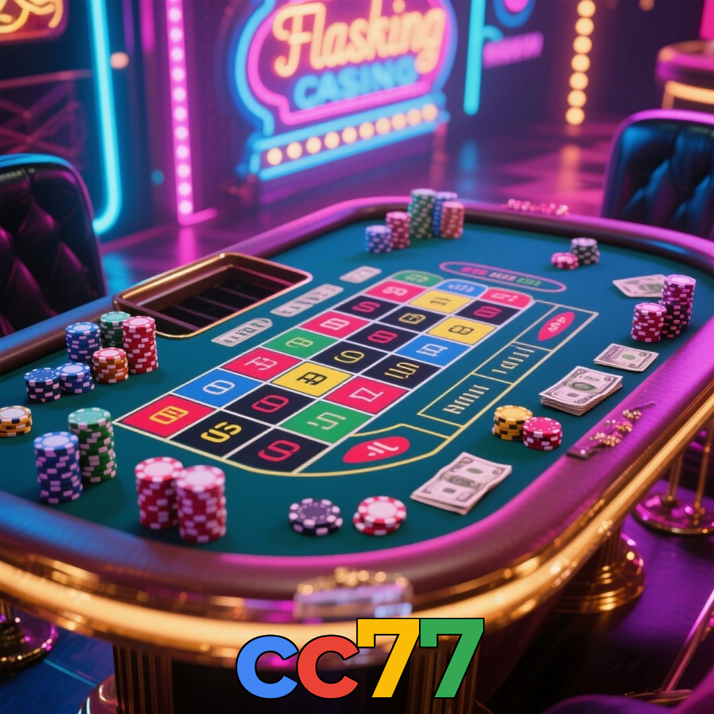 cc77:Jogue poker, roleta e aposte no futebol para uma experiência épica!