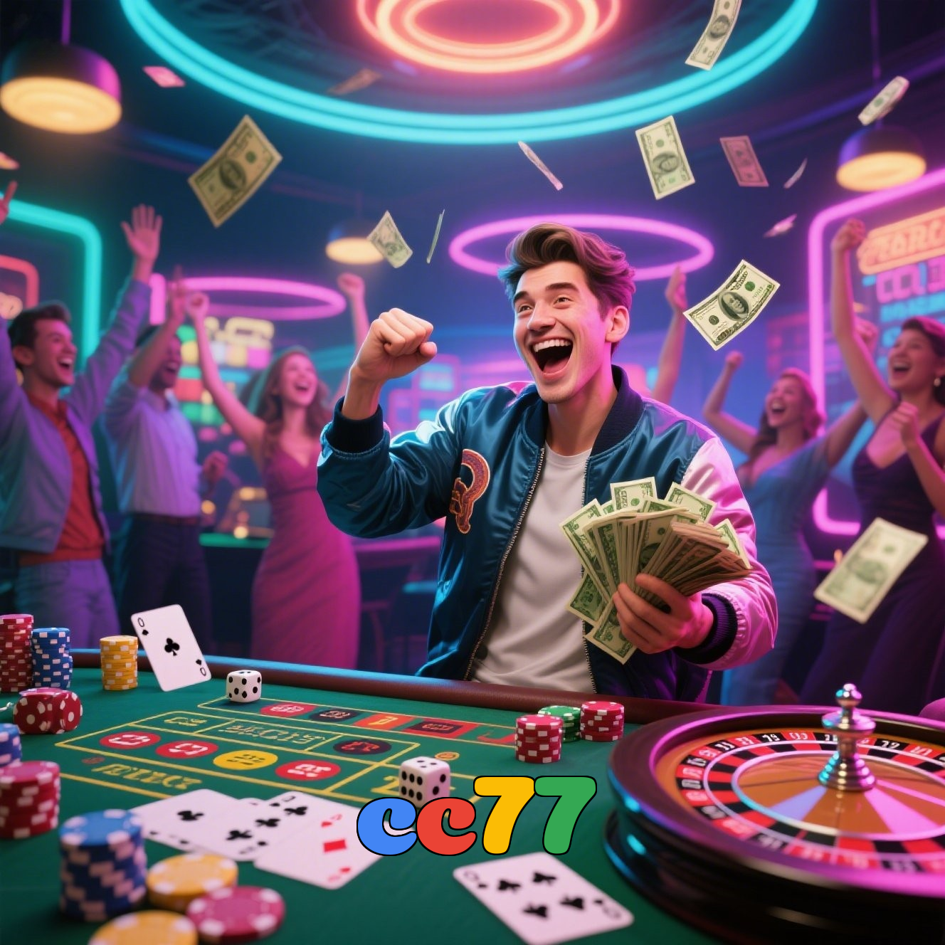 cc77：Aposte nas mesas de poker e mostre quem é o mestre das cartas!